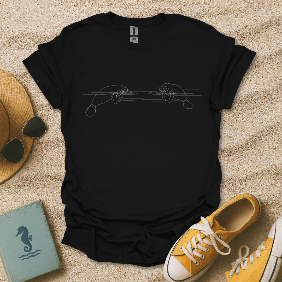 Floating Manatees T-Shirt