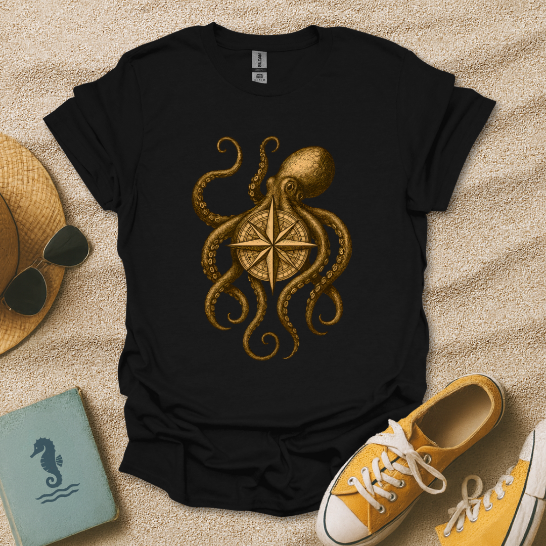Compass Octopus T-Shirt