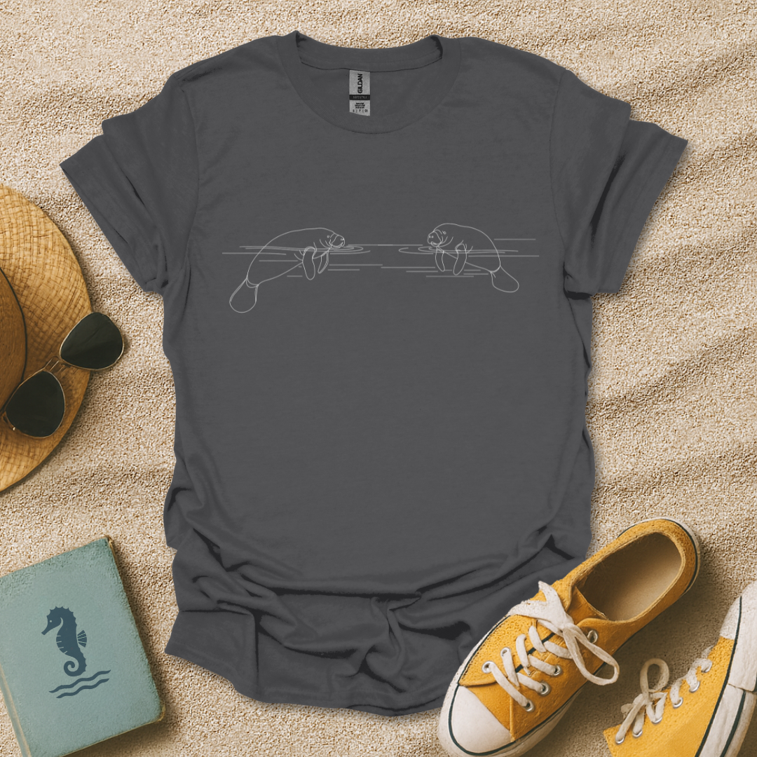 Floating Manatees T-Shirt