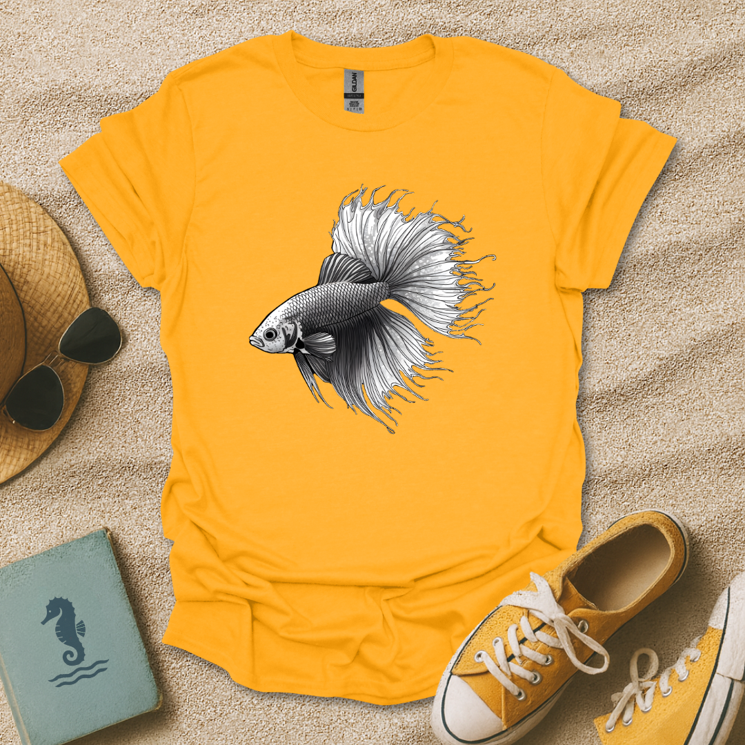 Monochrome Betta T-Shirt