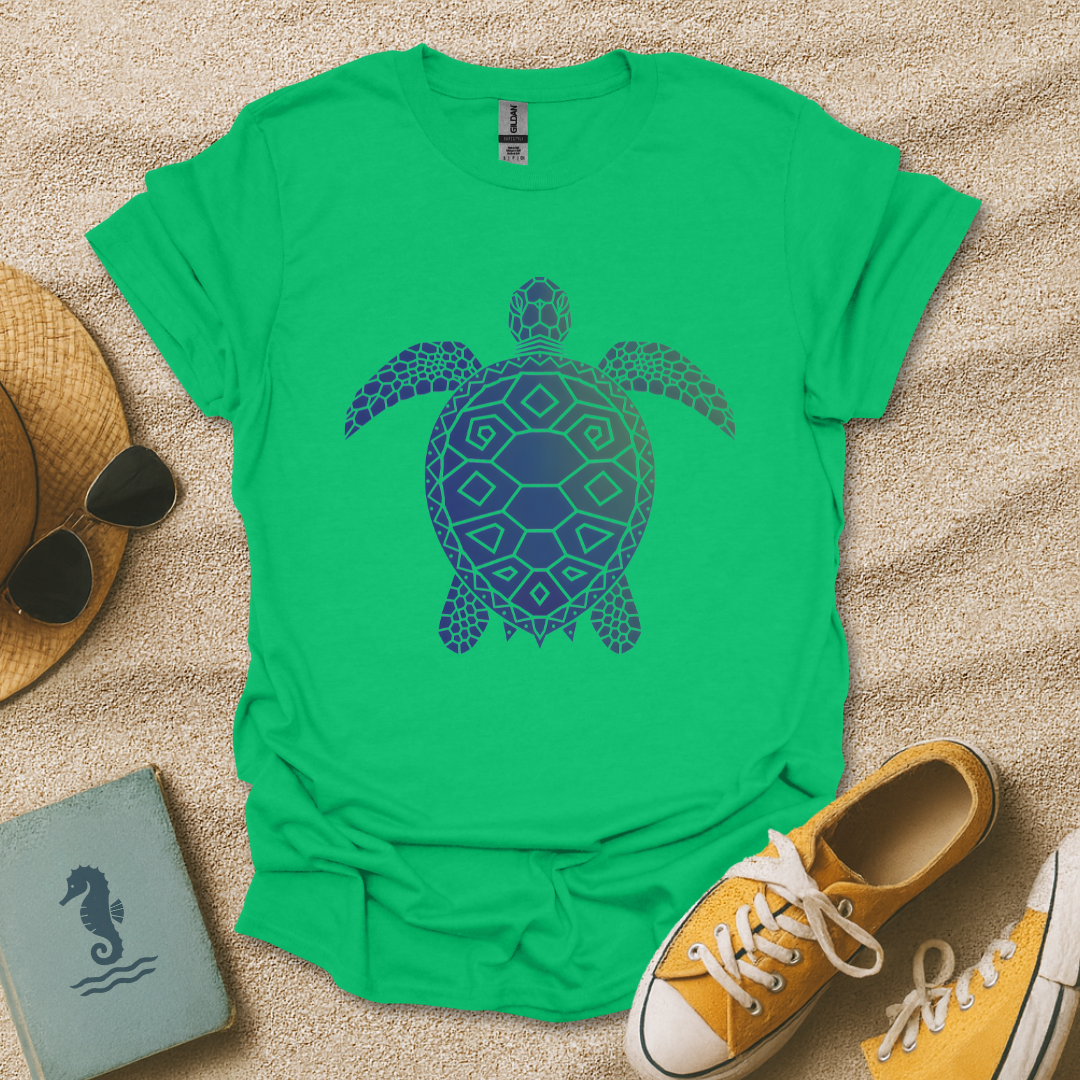 Geometric Turtle T-Shirt