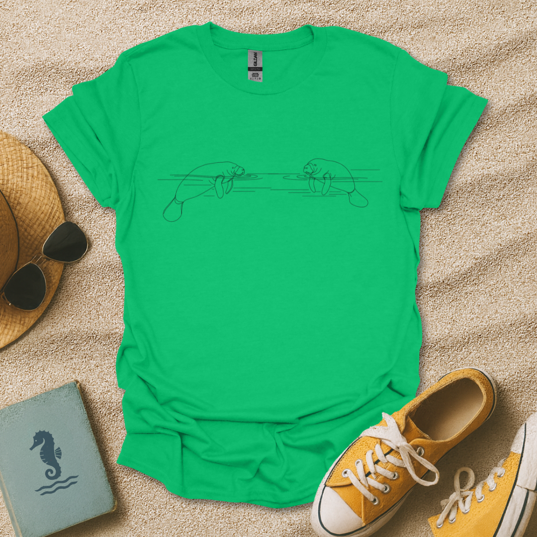Floating Manatees T-Shirt
