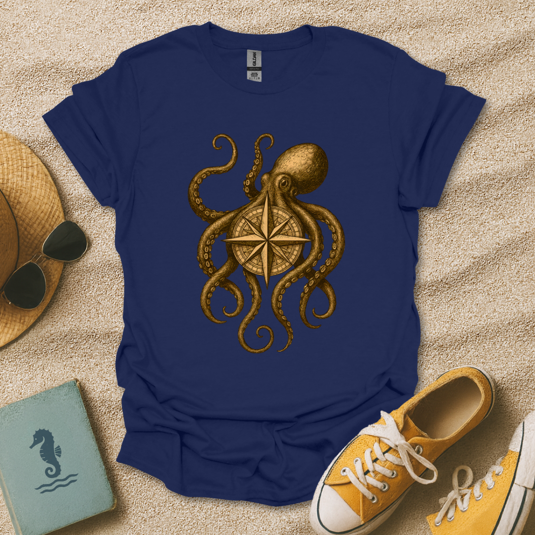 Compass Octopus T-Shirt