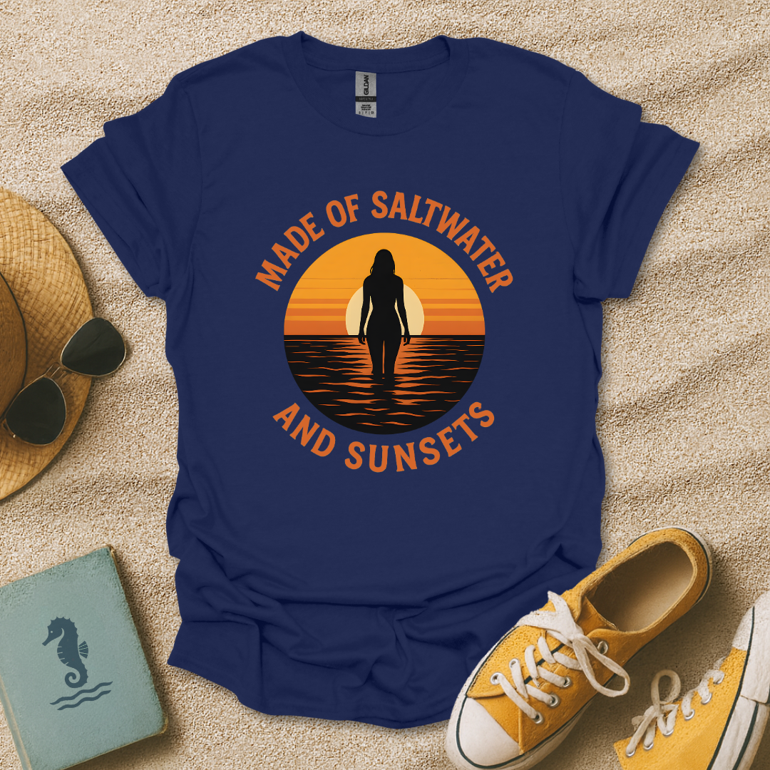 Saltwater and Sunsets T-Shirt