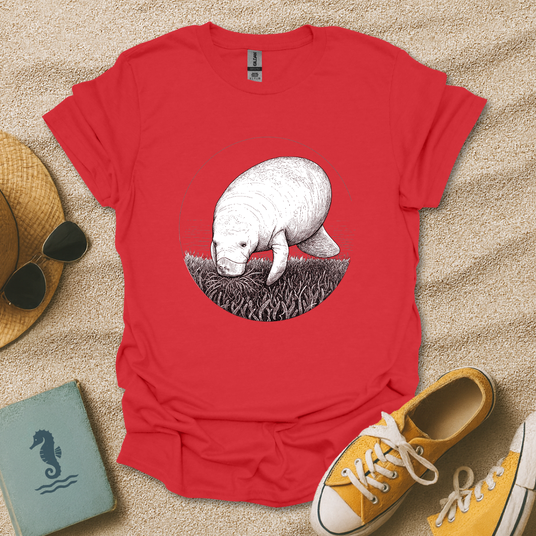 Grazing Manatee T-Shirt