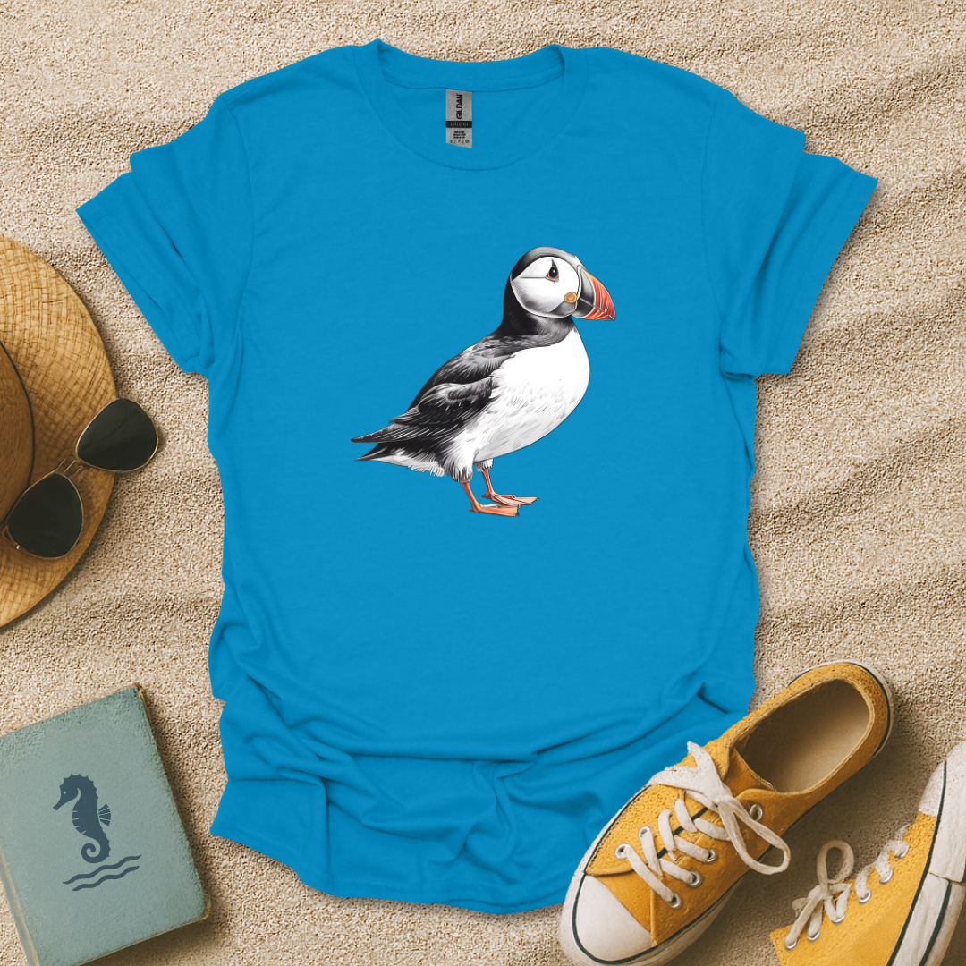 Detailed Puffin T-Shirt