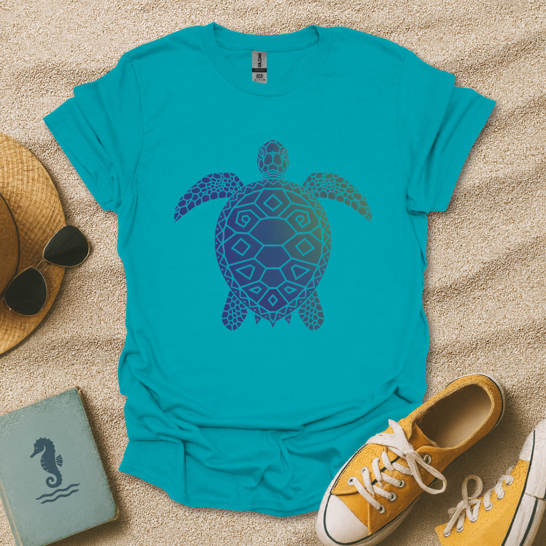 Geometric Turtle T-Shirt