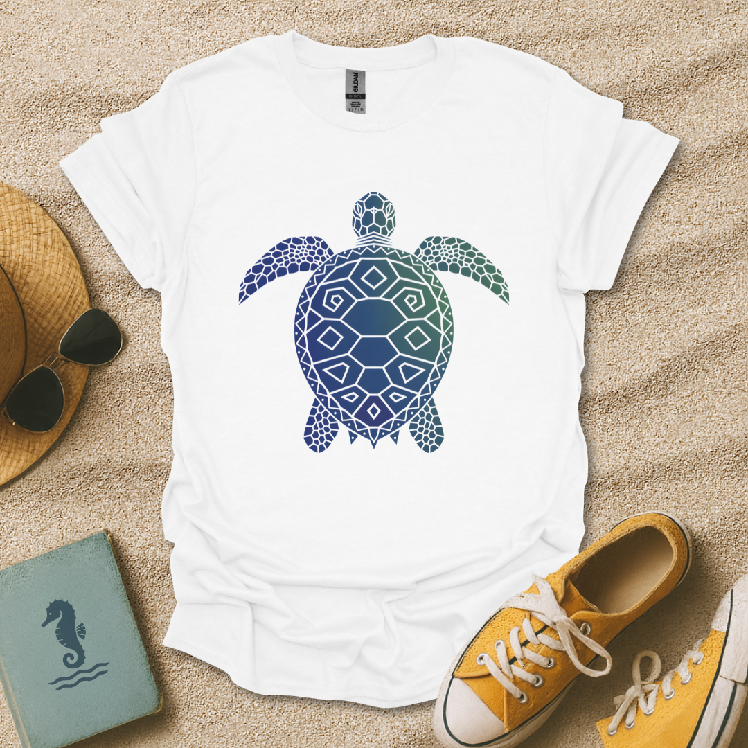 Geometric Turtle T-Shirt