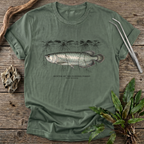 Hunter of the Flooded Forest - Silver Arowana T-Shirt