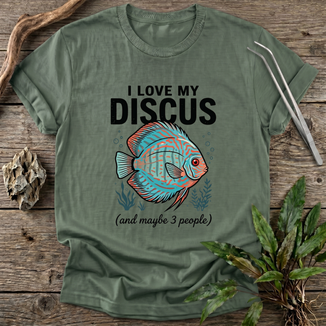 I Love My Discus T-Shirt