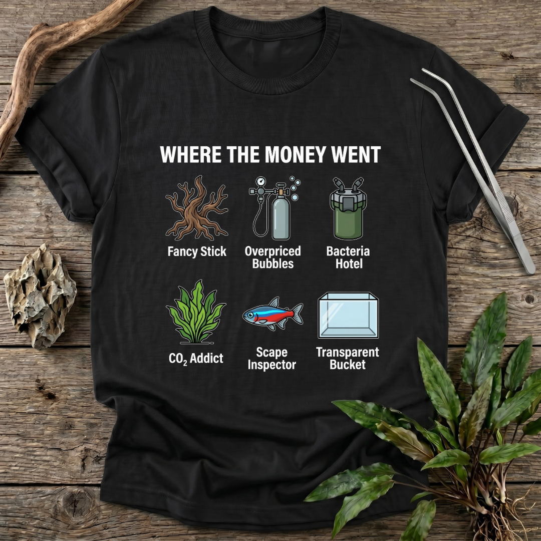 Where The Money Went T-Shirt