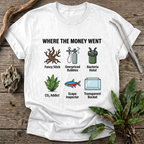 Where The Money Went T-Shirt