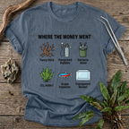 Where The Money Went T-Shirt