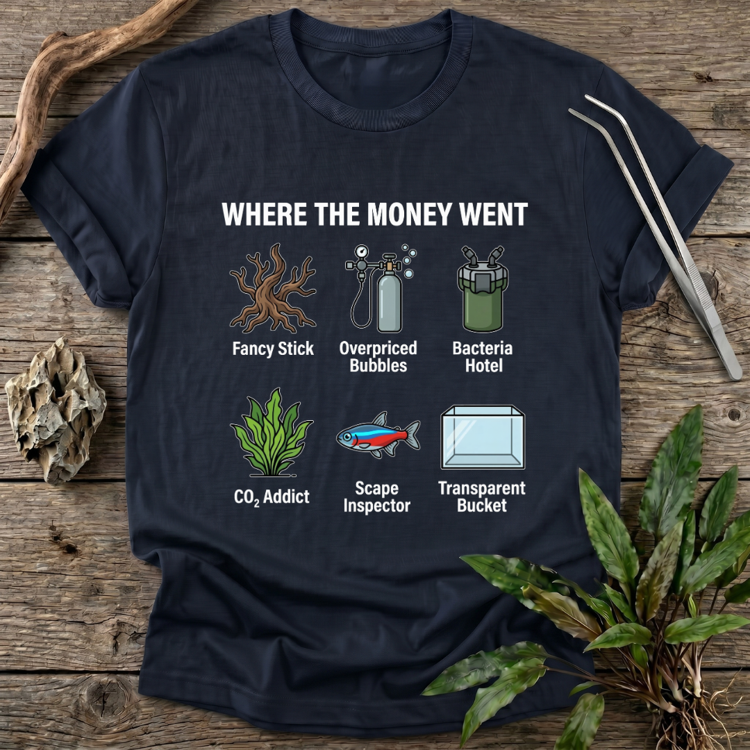 Where The Money Went T-Shirt