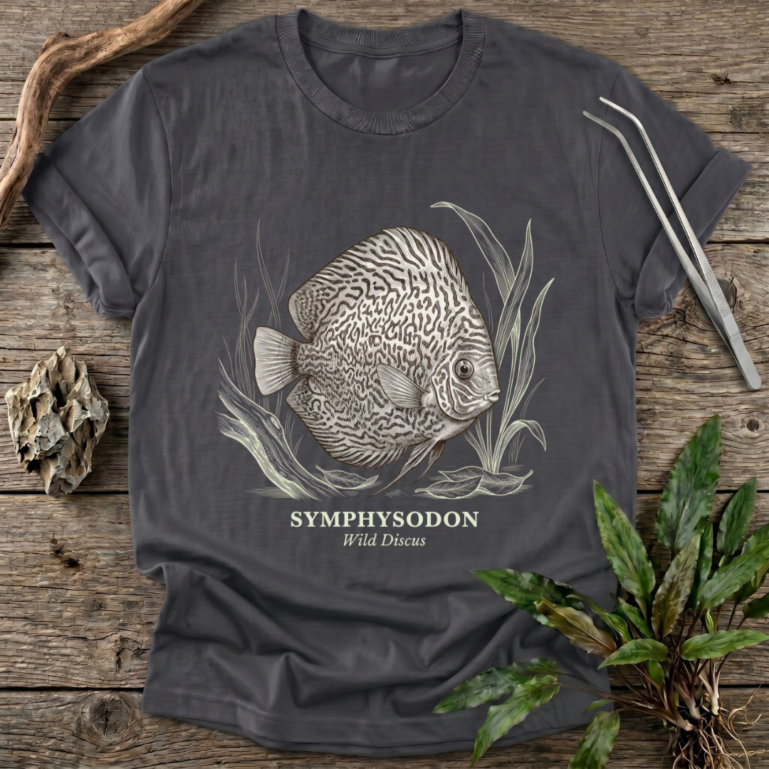Monochrome Wild Discus T-Shirt