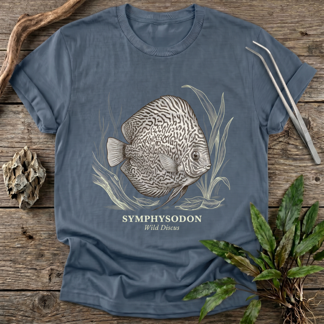 Monochrome Wild Discus T-Shirt