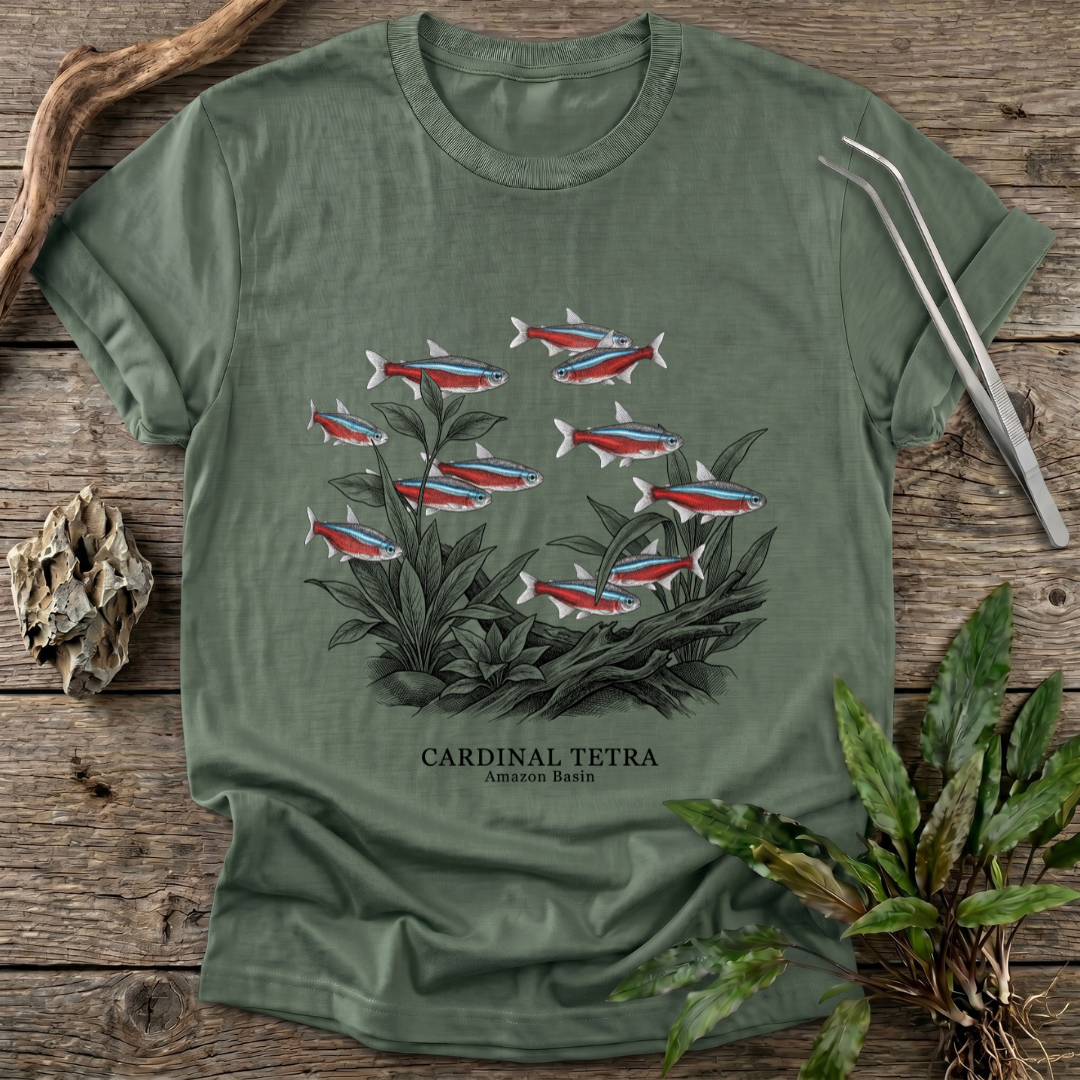 Cardinal Tetra -  Living Colors T-Shirt