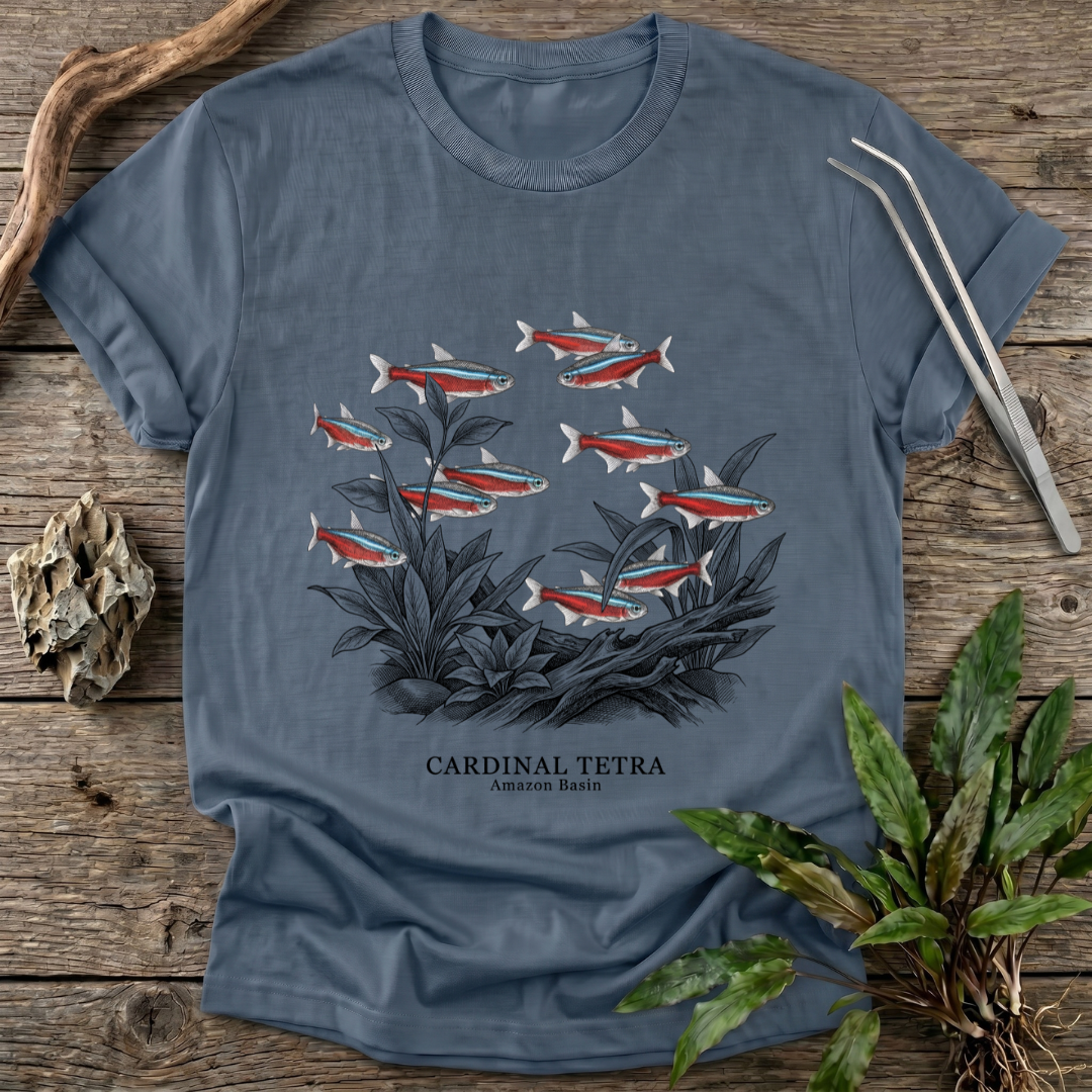 Cardinal Tetra -  Living Colors T-Shirt