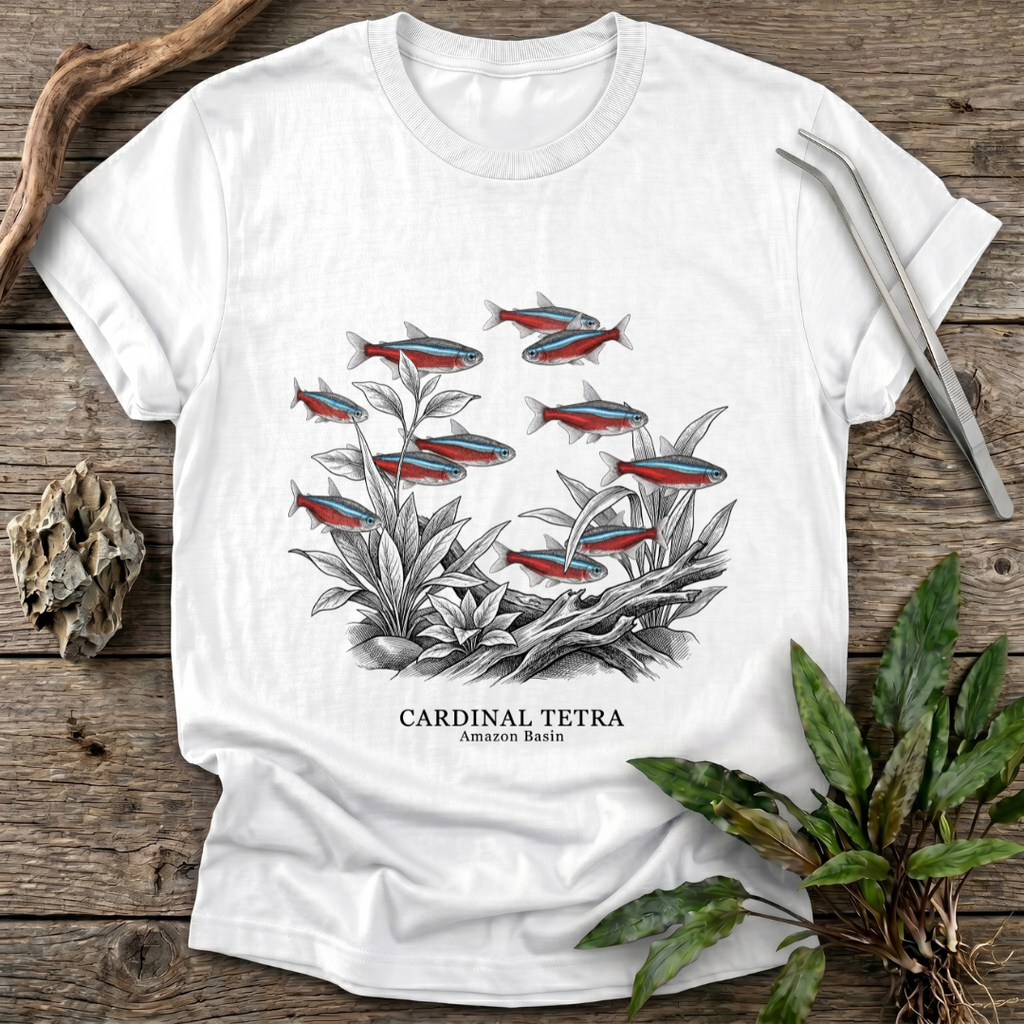 Cardinal Tetra -  Living Colors T-Shirt