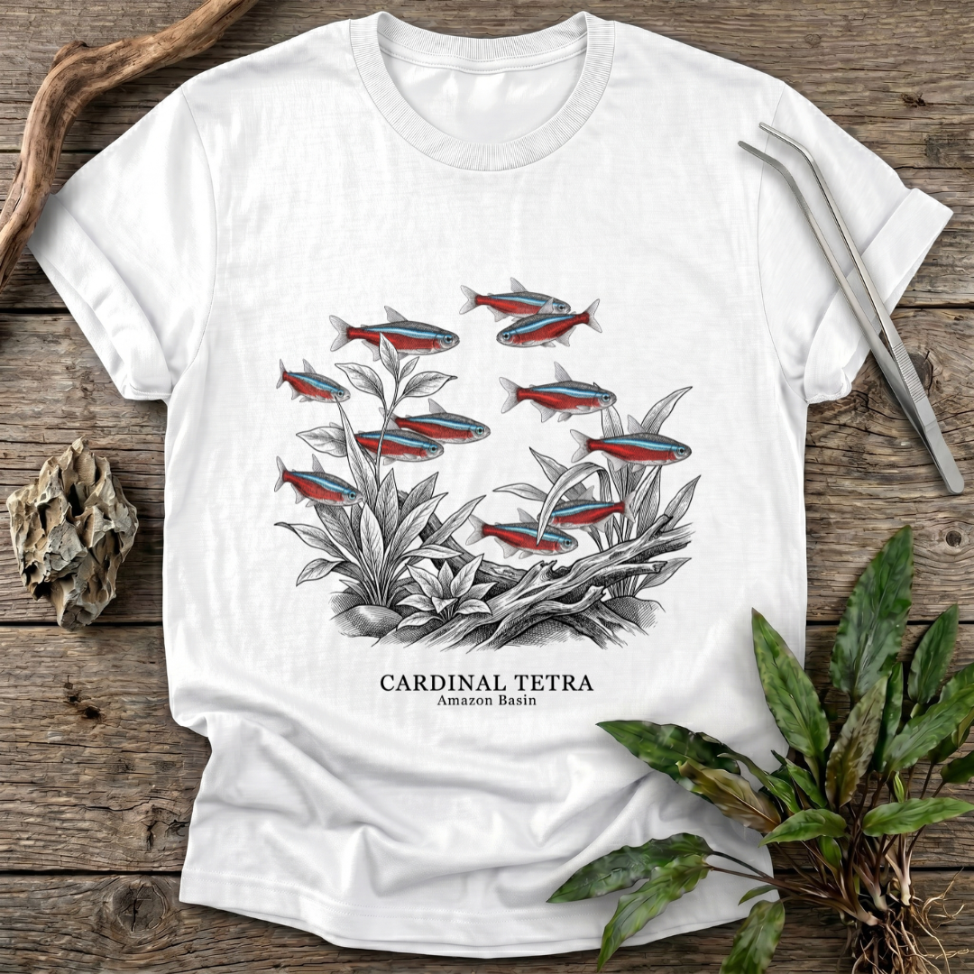 Cardinal Tetra -  Living Colors T-Shirt