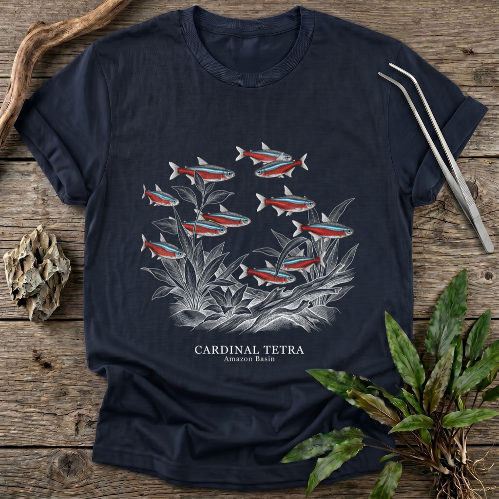Cardinal Tetra -  Living Colors T-Shirt
