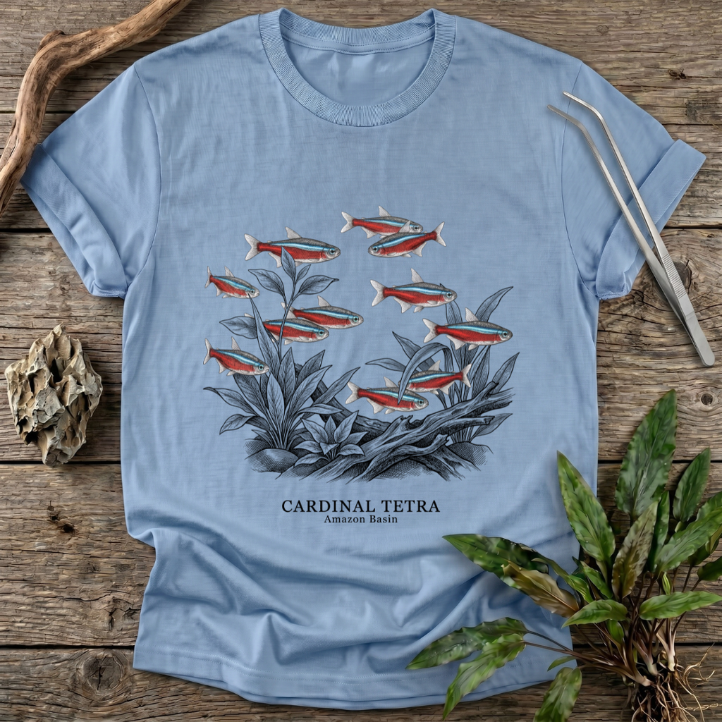 Cardinal Tetra -  Living Colors T-Shirt