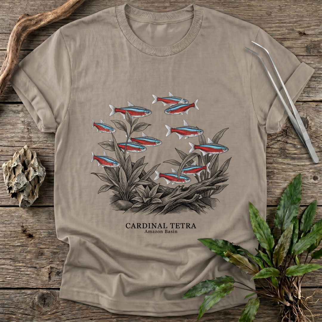 Cardinal Tetra -  Living Colors T-Shirt