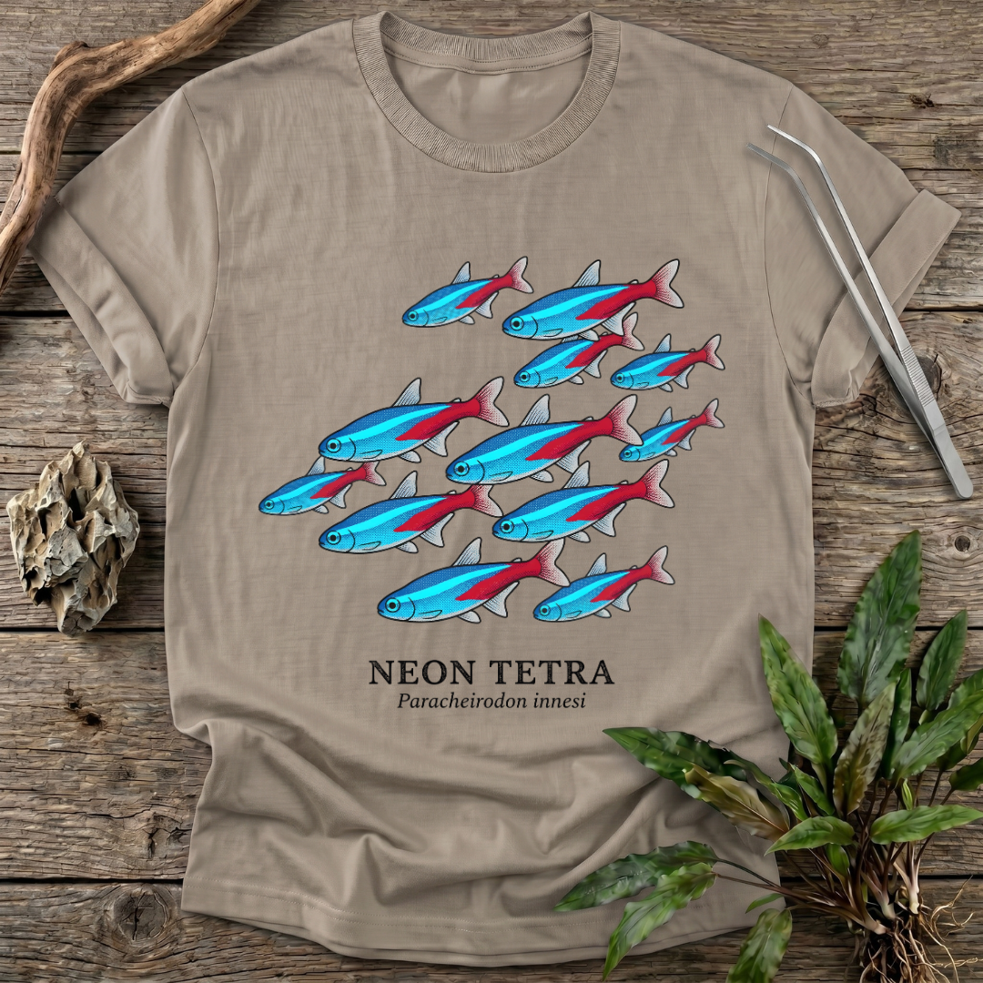 Neon Tetra - Living Light T-Shirt