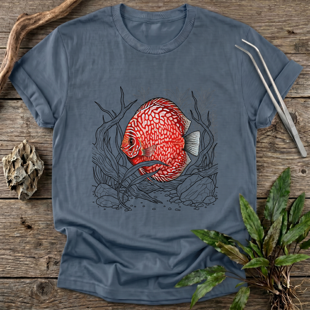 Pigeon Blood Discus T-Shirt