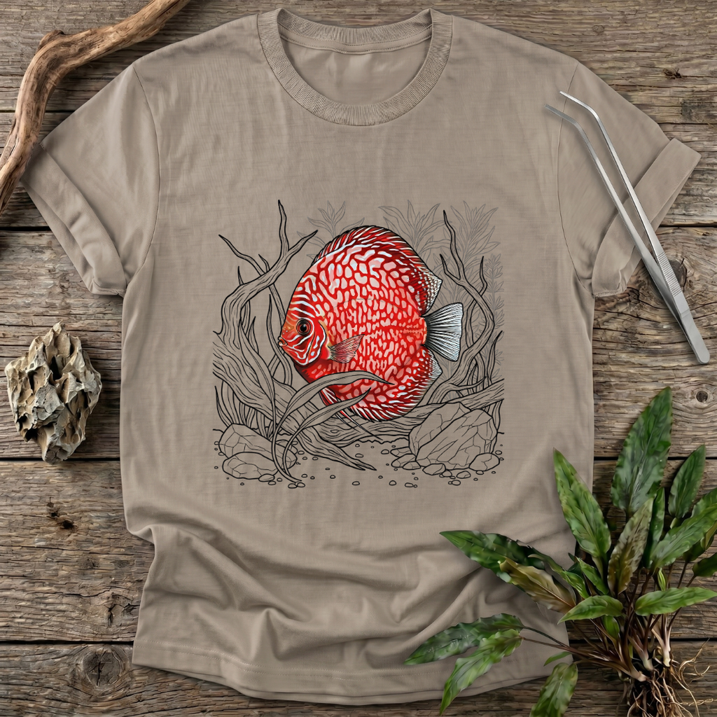 Pigeon Blood Discus T-Shirt