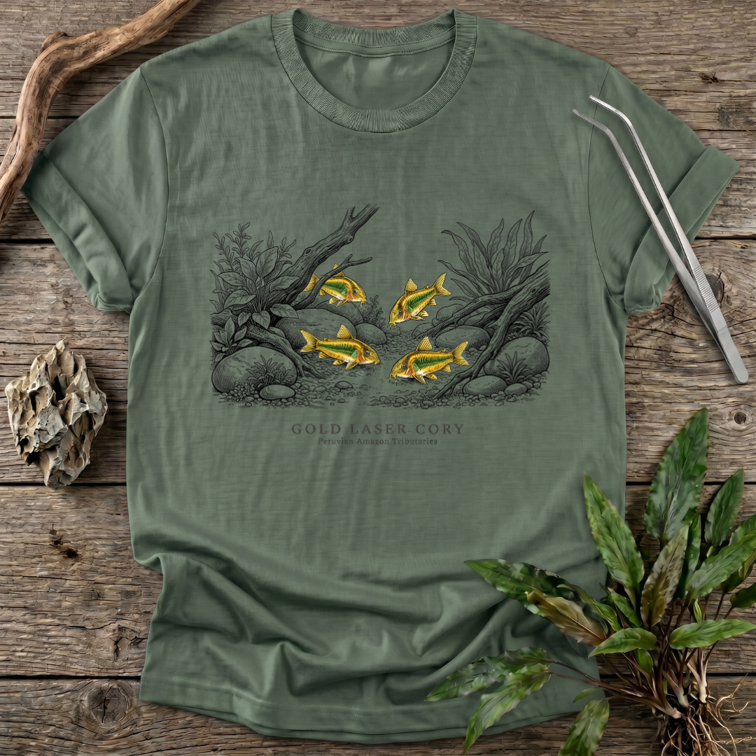 Gold Laser Corydoras T-Shirt