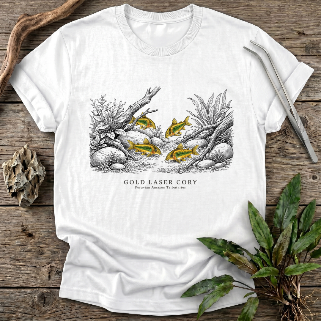 Gold Laser Corydoras T-Shirt