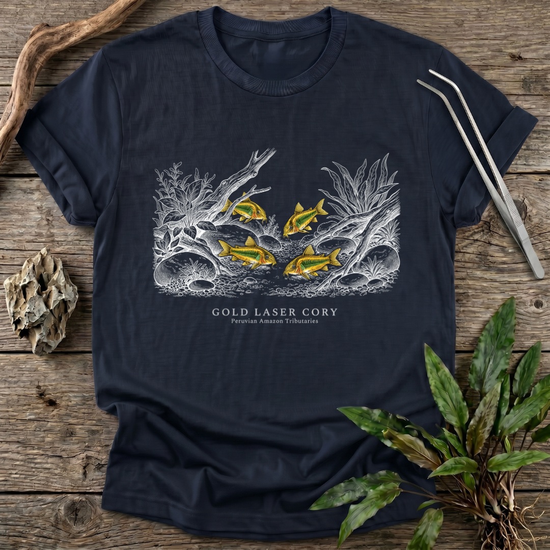Gold Laser Corydoras T-Shirt
