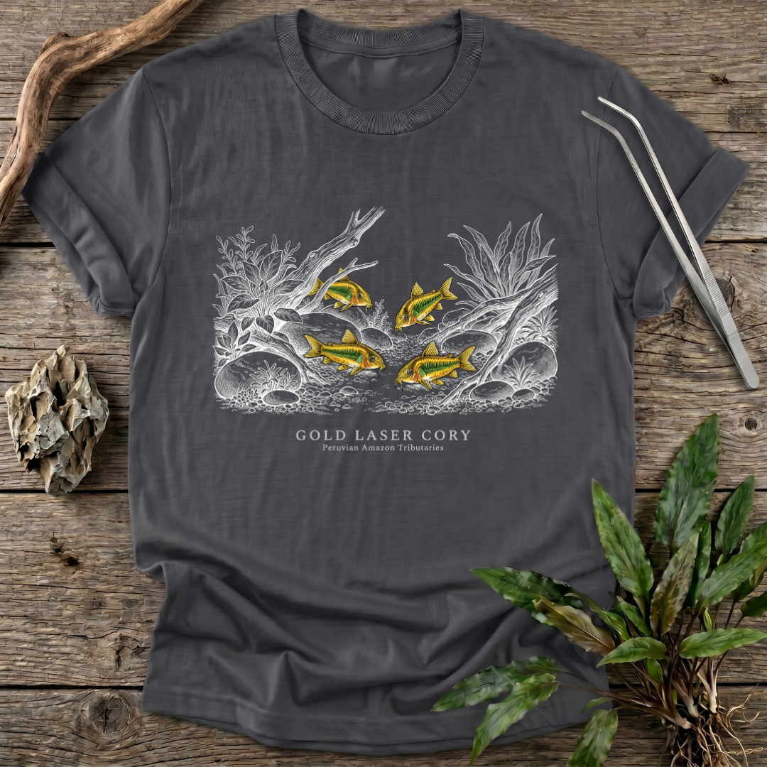 Gold Laser Corydoras T-Shirt