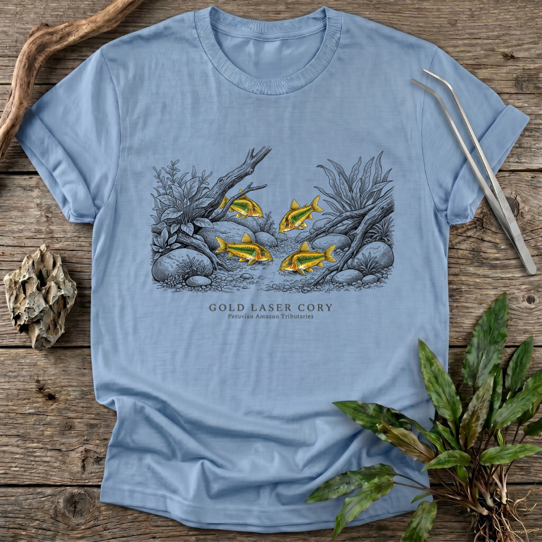 Gold Laser Corydoras T-Shirt