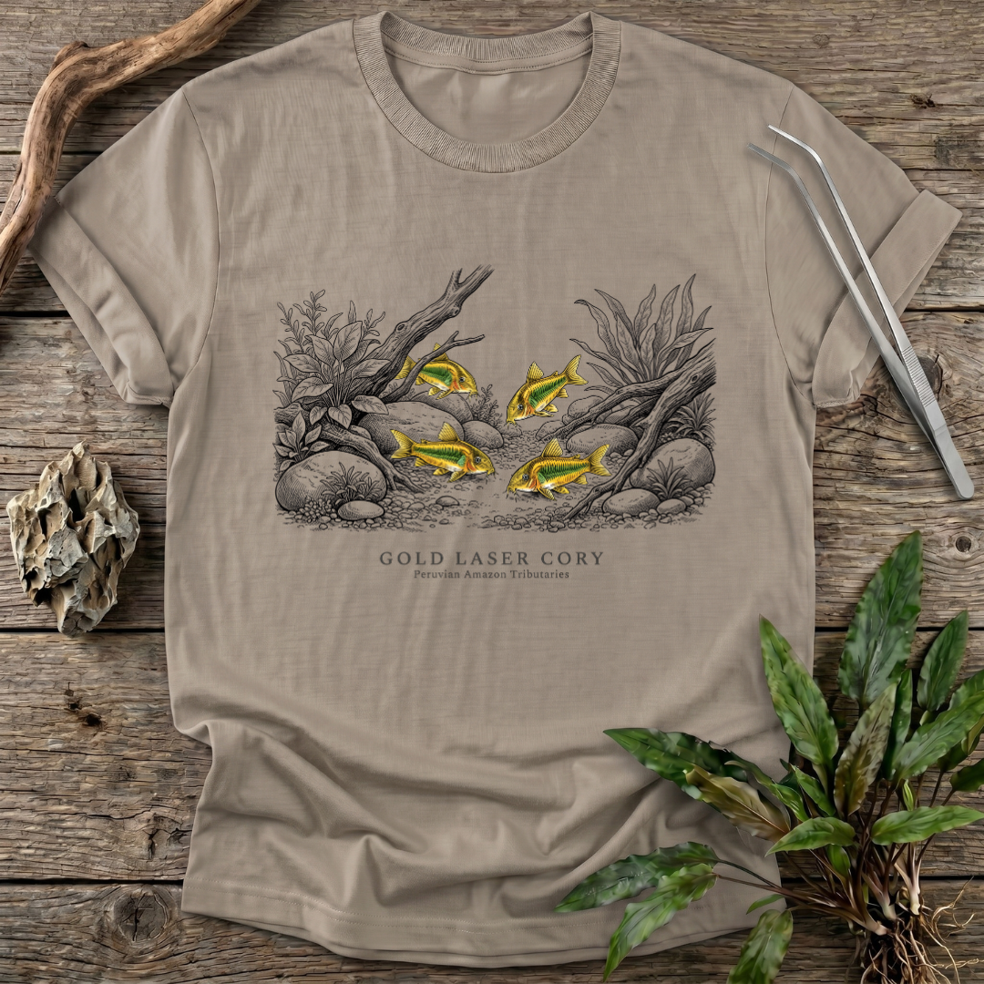 Gold Laser Corydoras T-Shirt