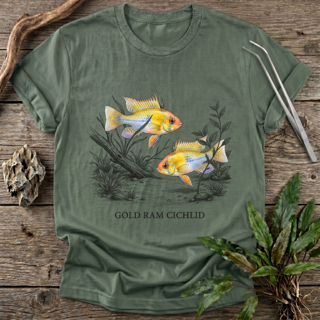 Gold Ram Cichlid T-Shirt
