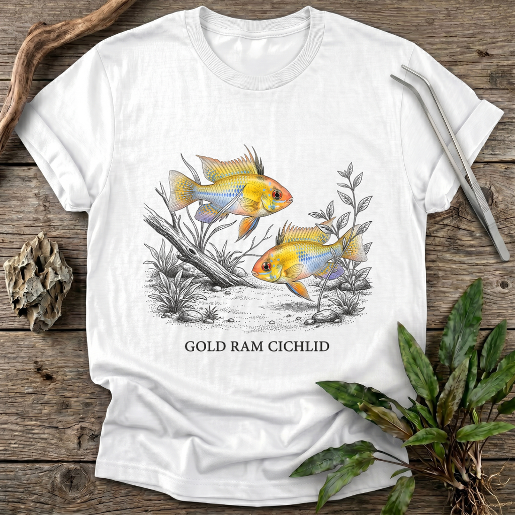 Gold Ram Cichlid T-Shirt
