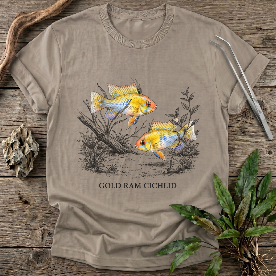 Gold Ram Cichlid T-Shirt
