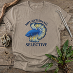 Not Antisocial. Selective. T-Shirt