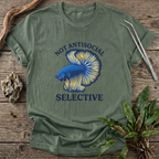 Not Antisocial. Selective. T-Shirt