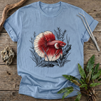 Crimson Halfmoon Betta T-Shirt