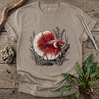Crimson Halfmoon Betta T-Shirt