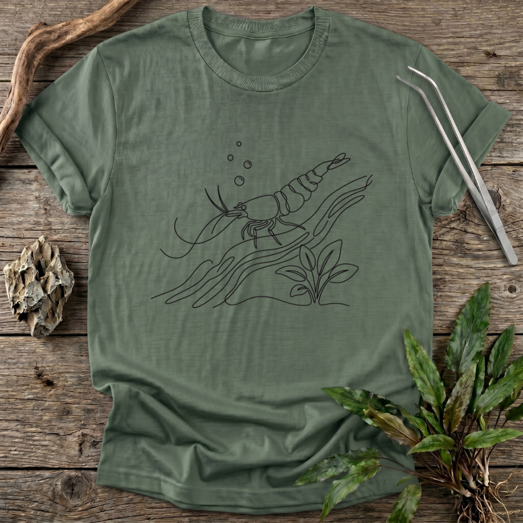 Minimalist Shrimp T-Shirt