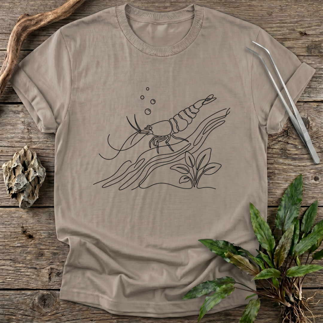 Minimalist Shrimp T-Shirt