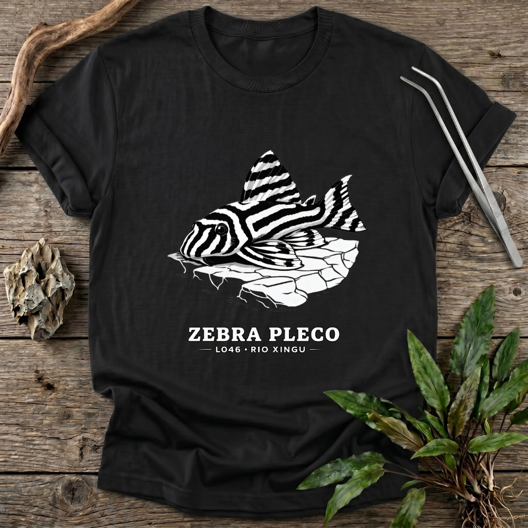 Zebra Pleco L046 T-Shirt