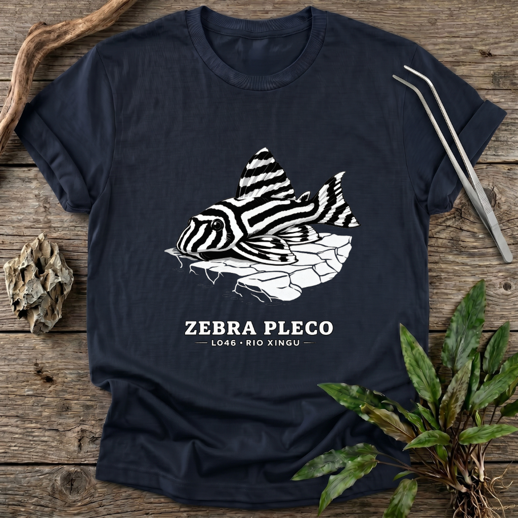 Zebra Pleco L046 T-Shirt