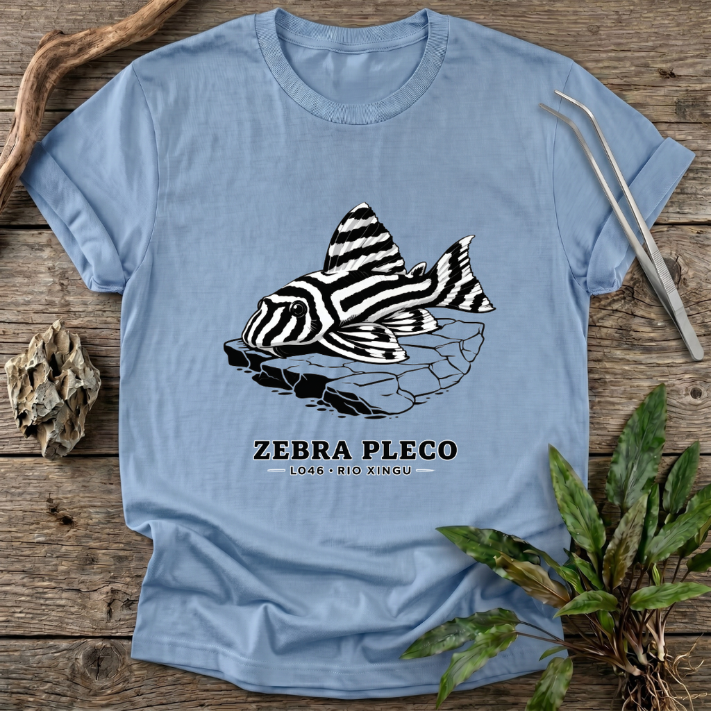 Zebra Pleco L046 T-Shirt