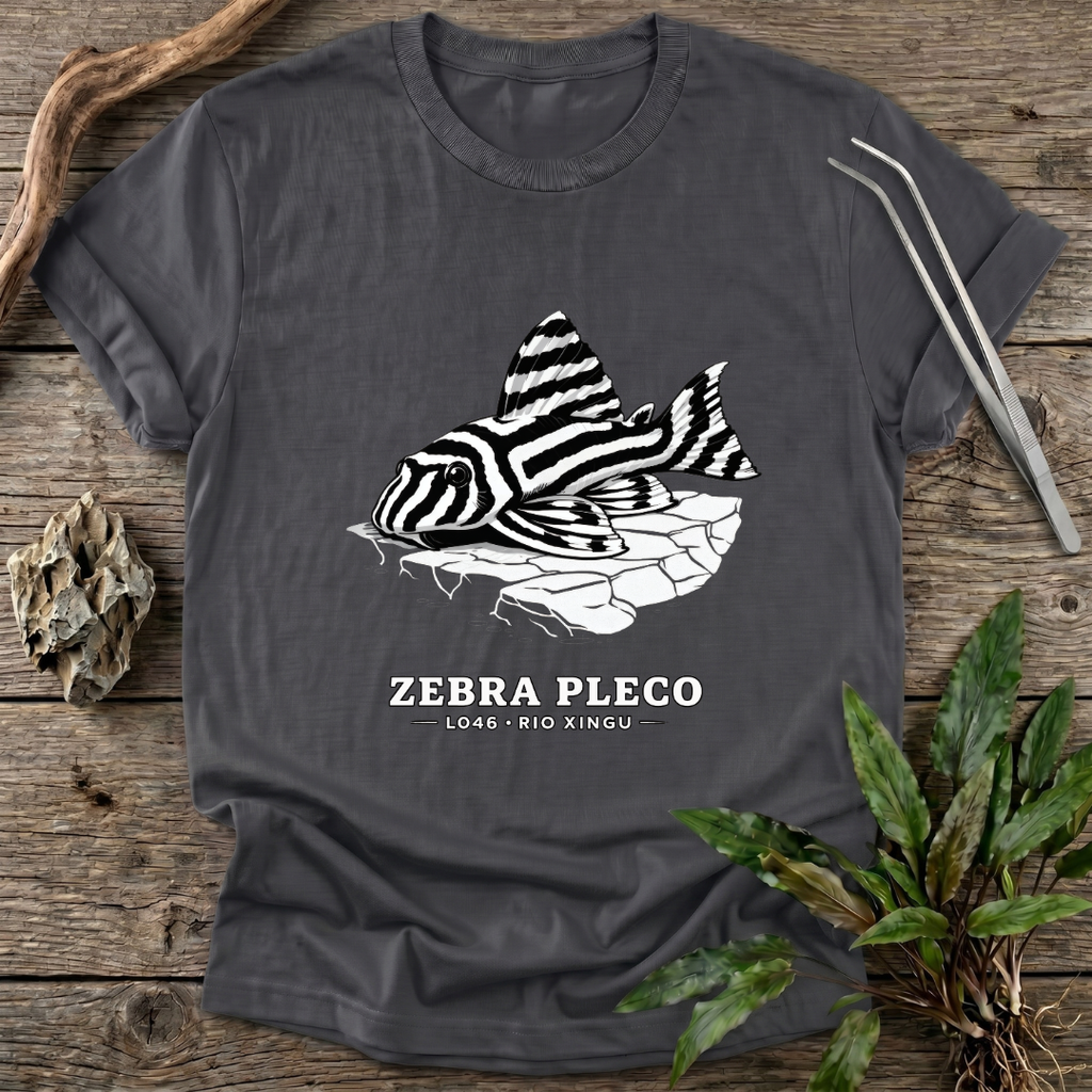 Zebra Pleco L046 T-Shirt