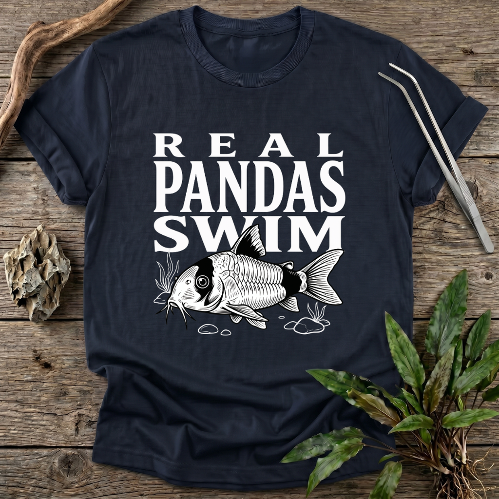 Real Pandas Swim T-Shirt